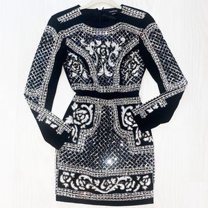 Sequin dress black elegant used 1 once